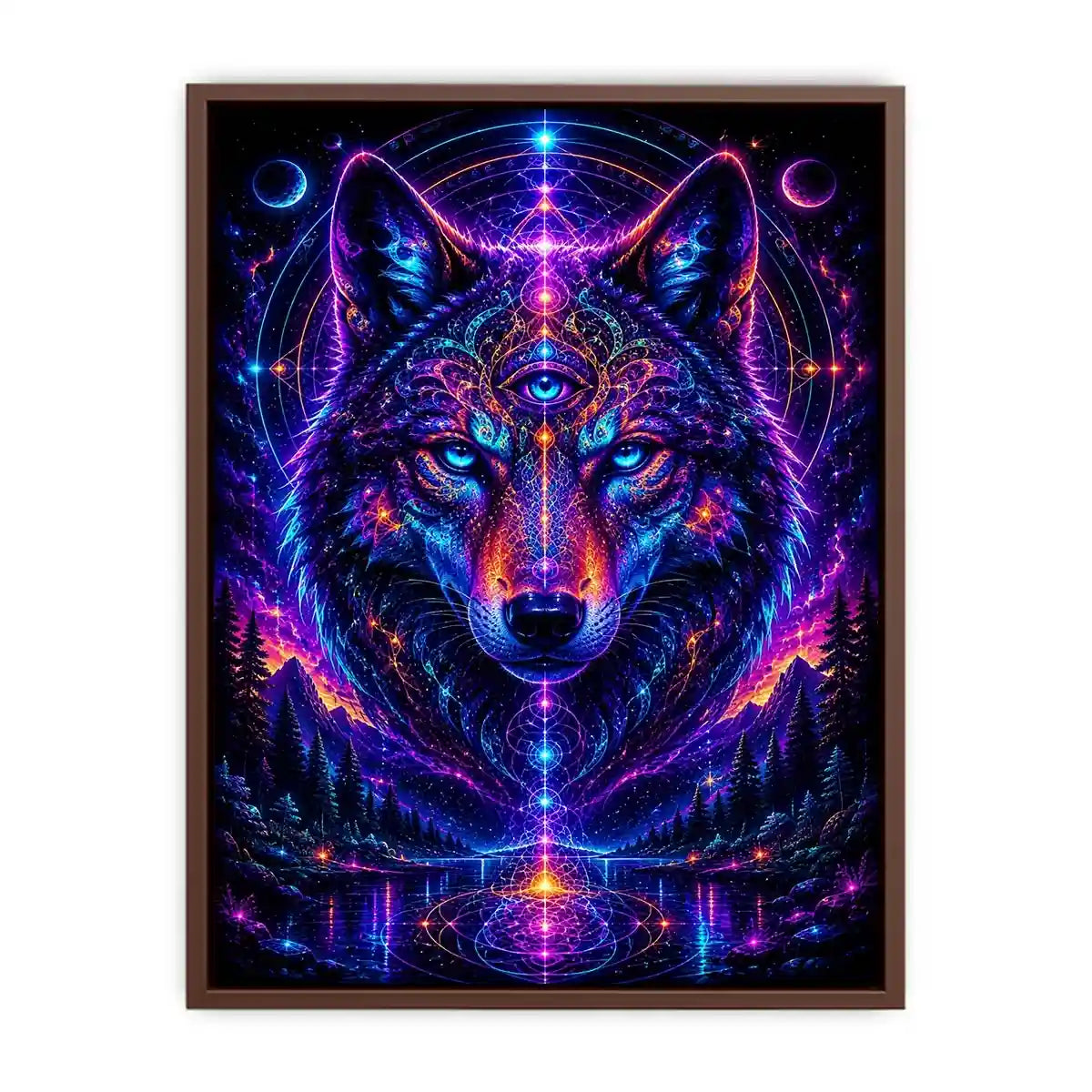 mystic cosmic wolf spirit ont630 