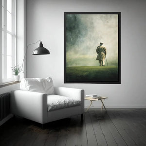 solitary horizon walker minimalist fine art print.jpg