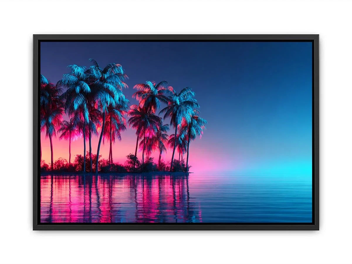neon tropical mirage synthwave palm tree wall art.jpg