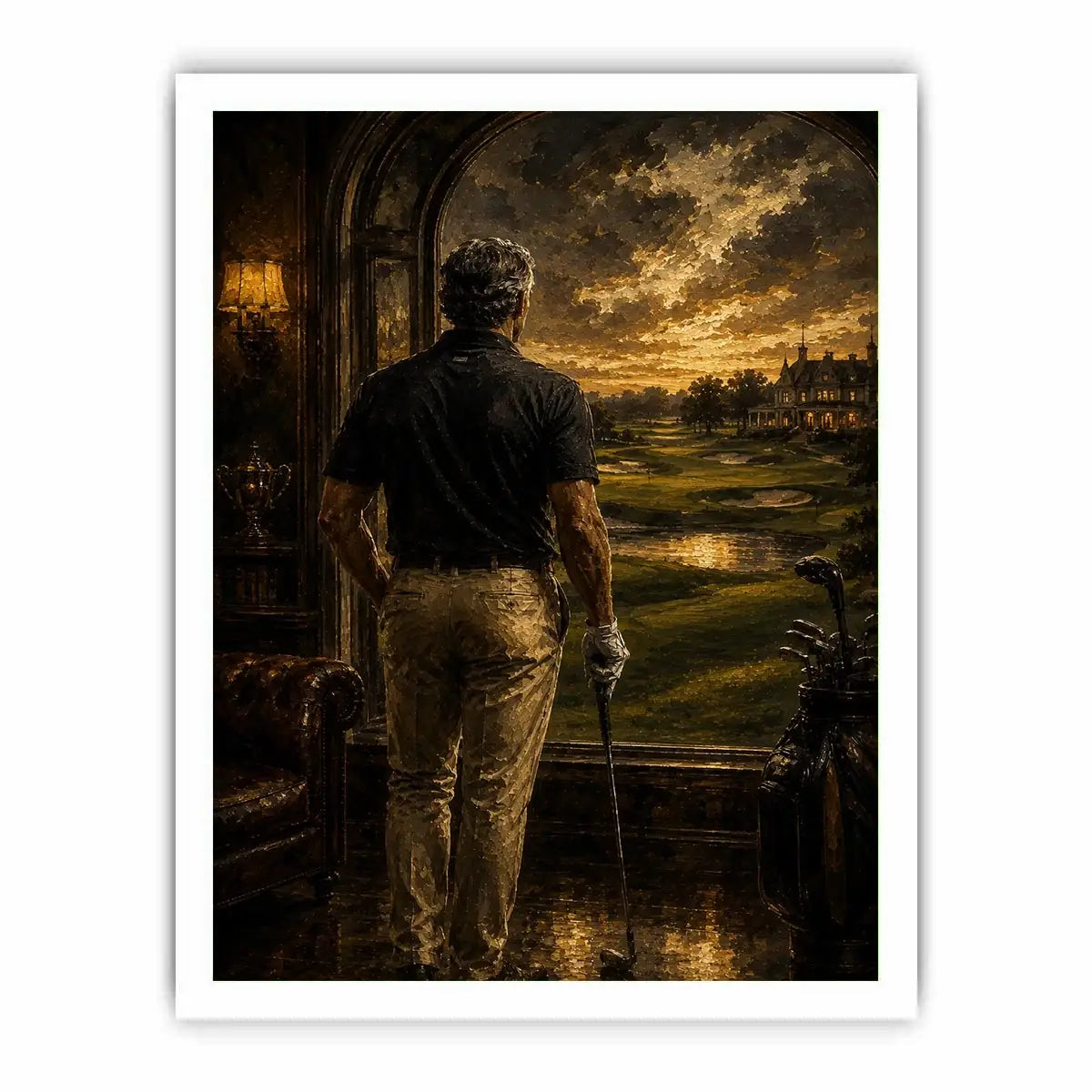 twilight golf estate luxury golfer wall art.jpg