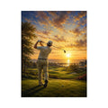 golden fairway sunrise impressionist golf wall art.jpg