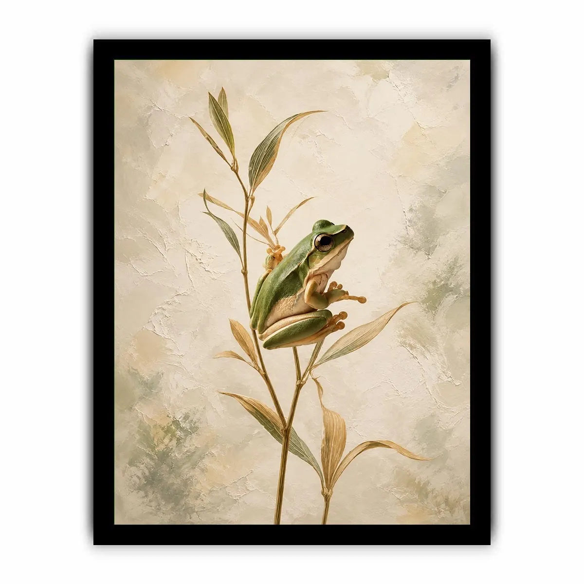 botanical frog serenity minimalist nature wall art.jpg