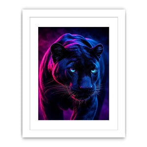   black panther wall art modern bedroom
