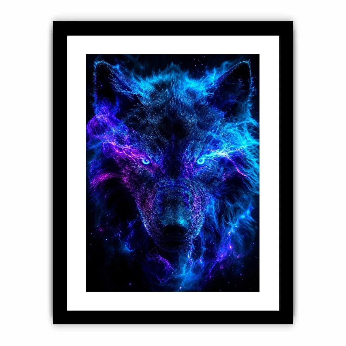   mystic wolf canvas art statement walls