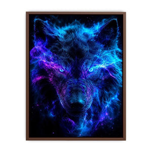   mystic wolf canvas art statement walls