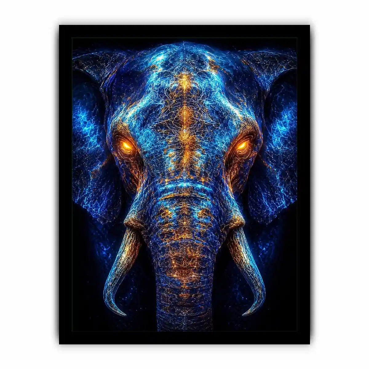   electric elephant artwork luxury office