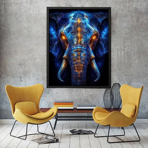   electric elephant artwork luxury office