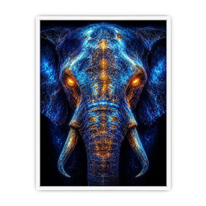   electric elephant artwork luxury office