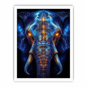   electric elephant artwork luxury office