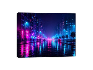   neon city wall decor urban interiors