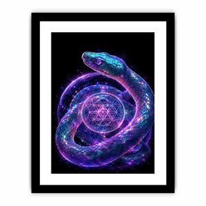   mystical snake canvas modern interior
