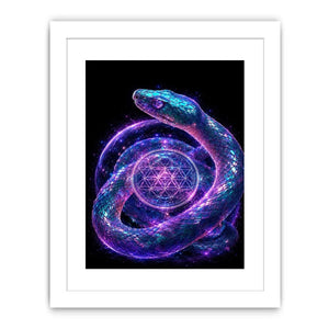   mystical snake canvas modern interior