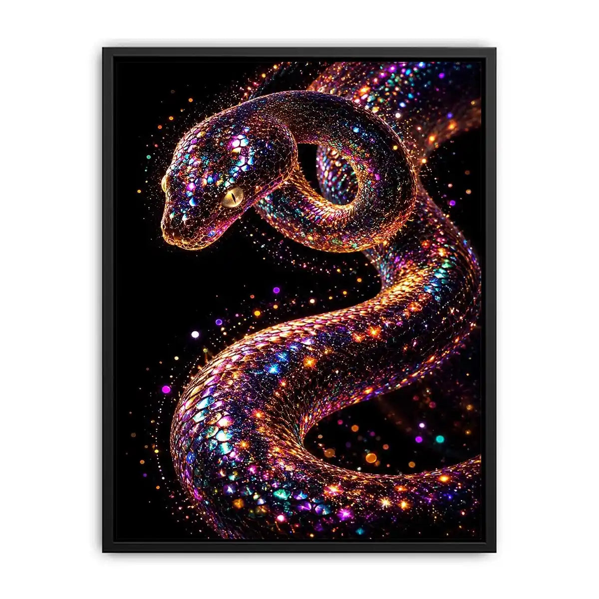   surreal snake canvas luxury interior