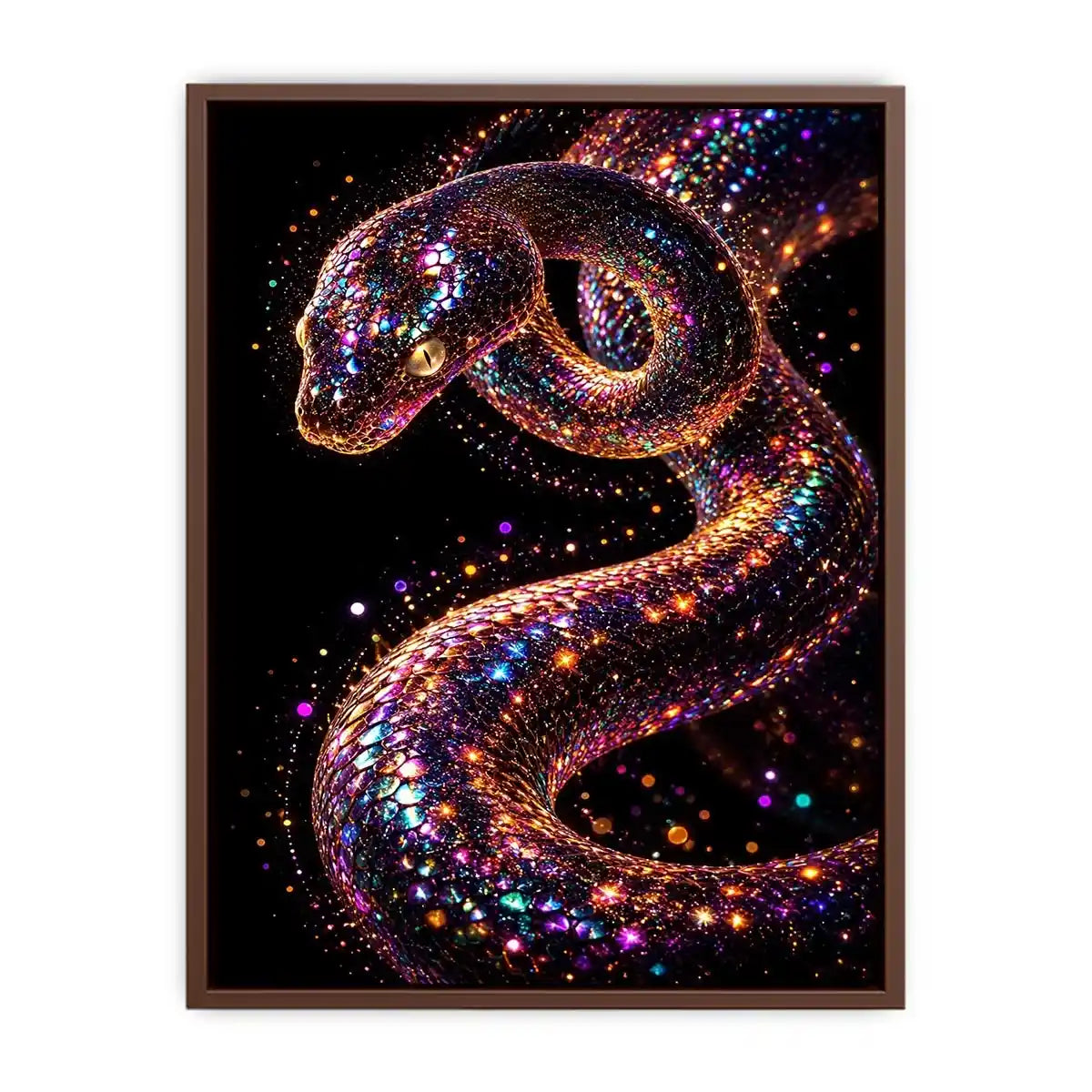   surreal snake canvas luxury interior