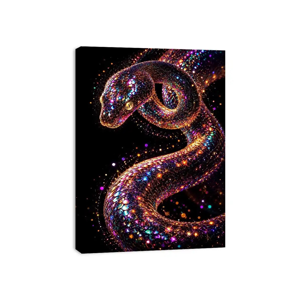   surreal snake canvas luxury interior