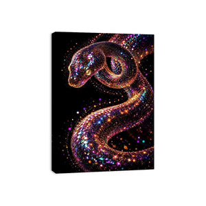   surreal snake canvas luxury interior