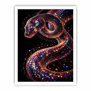   surreal snake canvas luxury interior