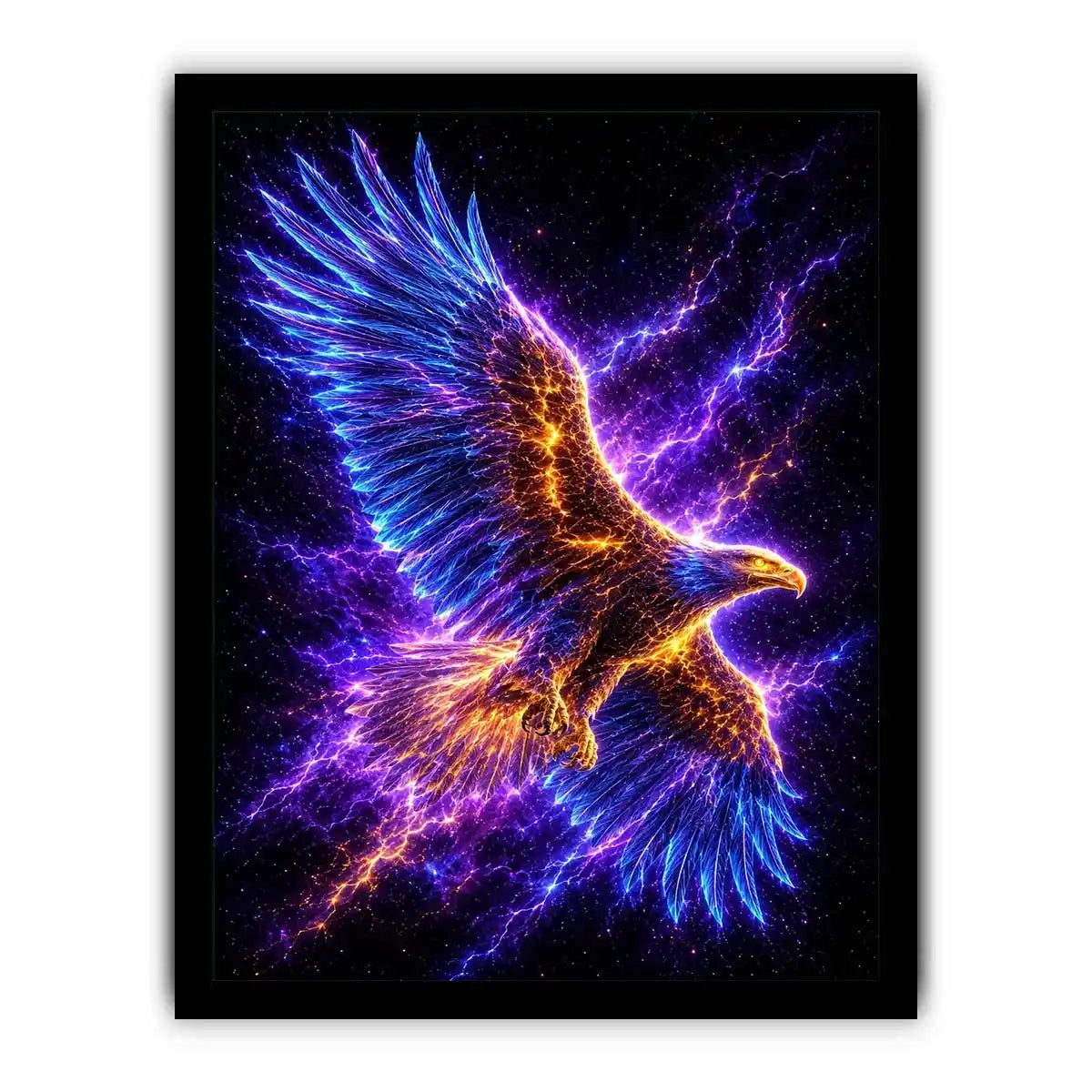   glowing eagle canvas modern office