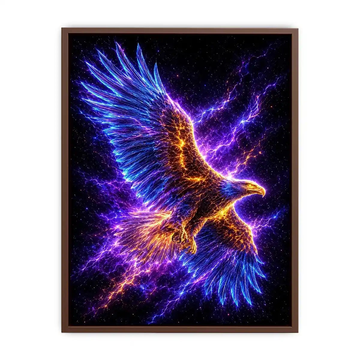   glowing eagle canvas modern office