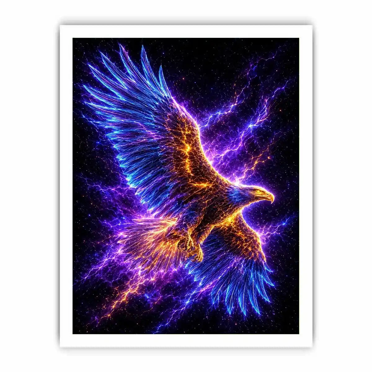   glowing eagle canvas modern office