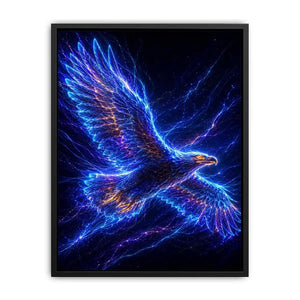   futuristic eagle canvas modern interior