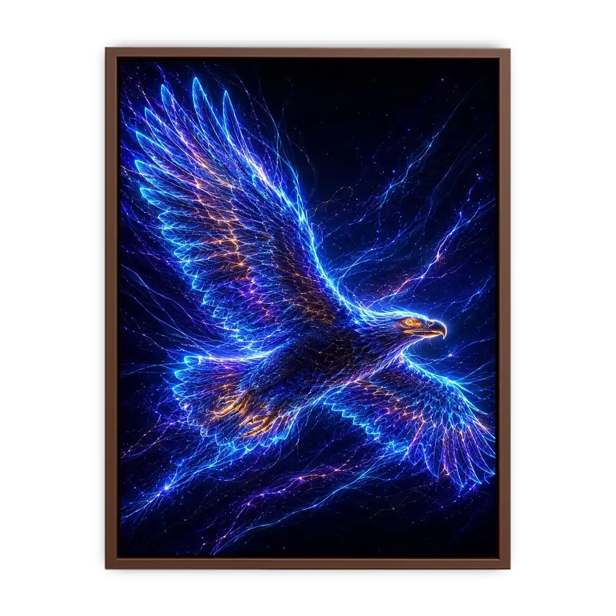   futuristic eagle canvas modern interior