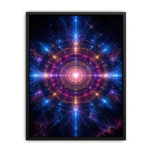   cosmic mandala canvas art modern meditation room