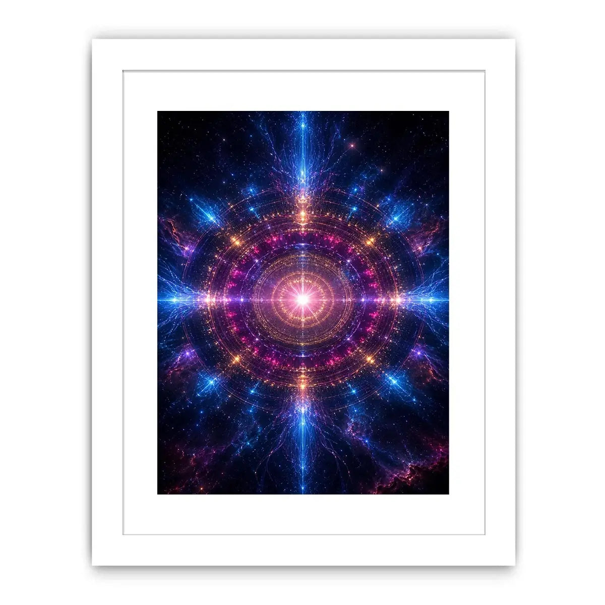   cosmic mandala canvas art modern meditation room