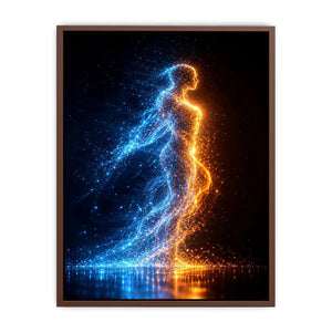   abstract figurative canvas art modern bedroom decor
