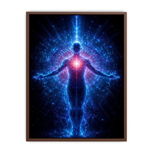  celestial human canvas art modern meditation decor