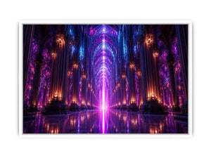   gothic cathedral canvas art luxury modern interiors