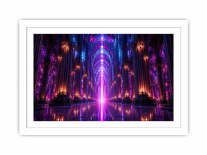   gothic cathedral canvas art luxury modern interiors