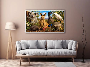   wild australia canvas art