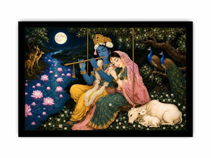   moonlit devotion canvas art