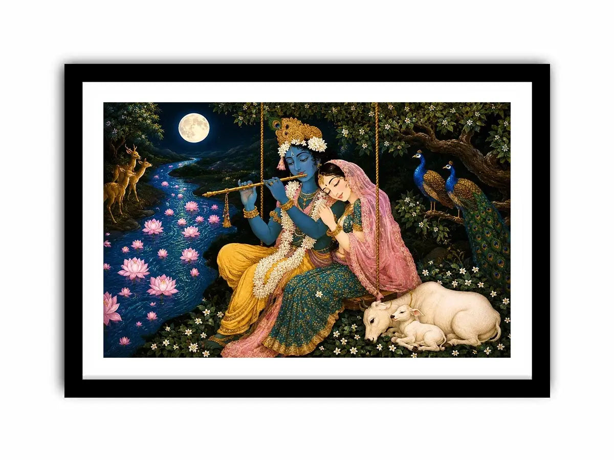   moonlit devotion canvas art