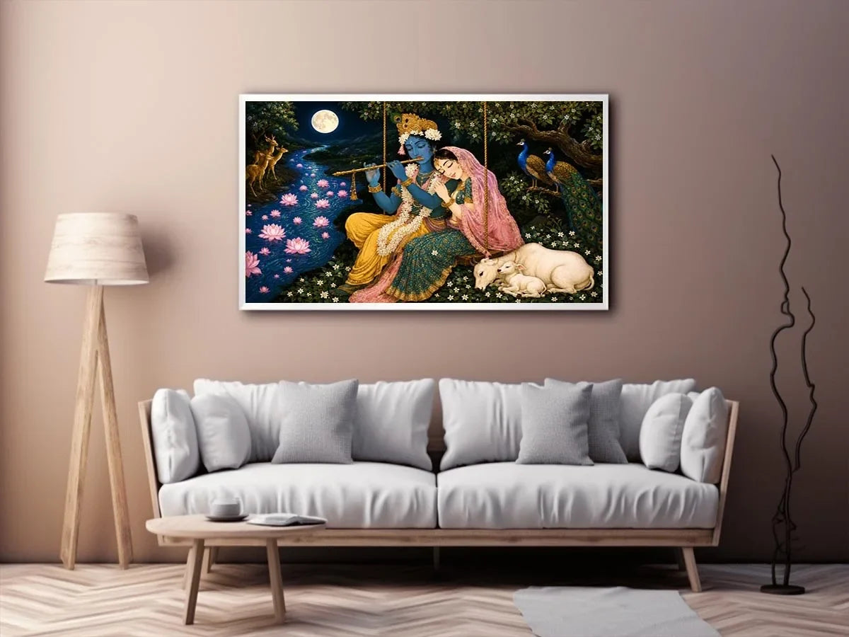   moonlit devotion canvas art