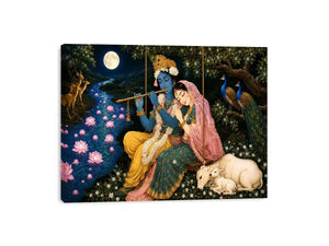   moonlit devotion canvas art