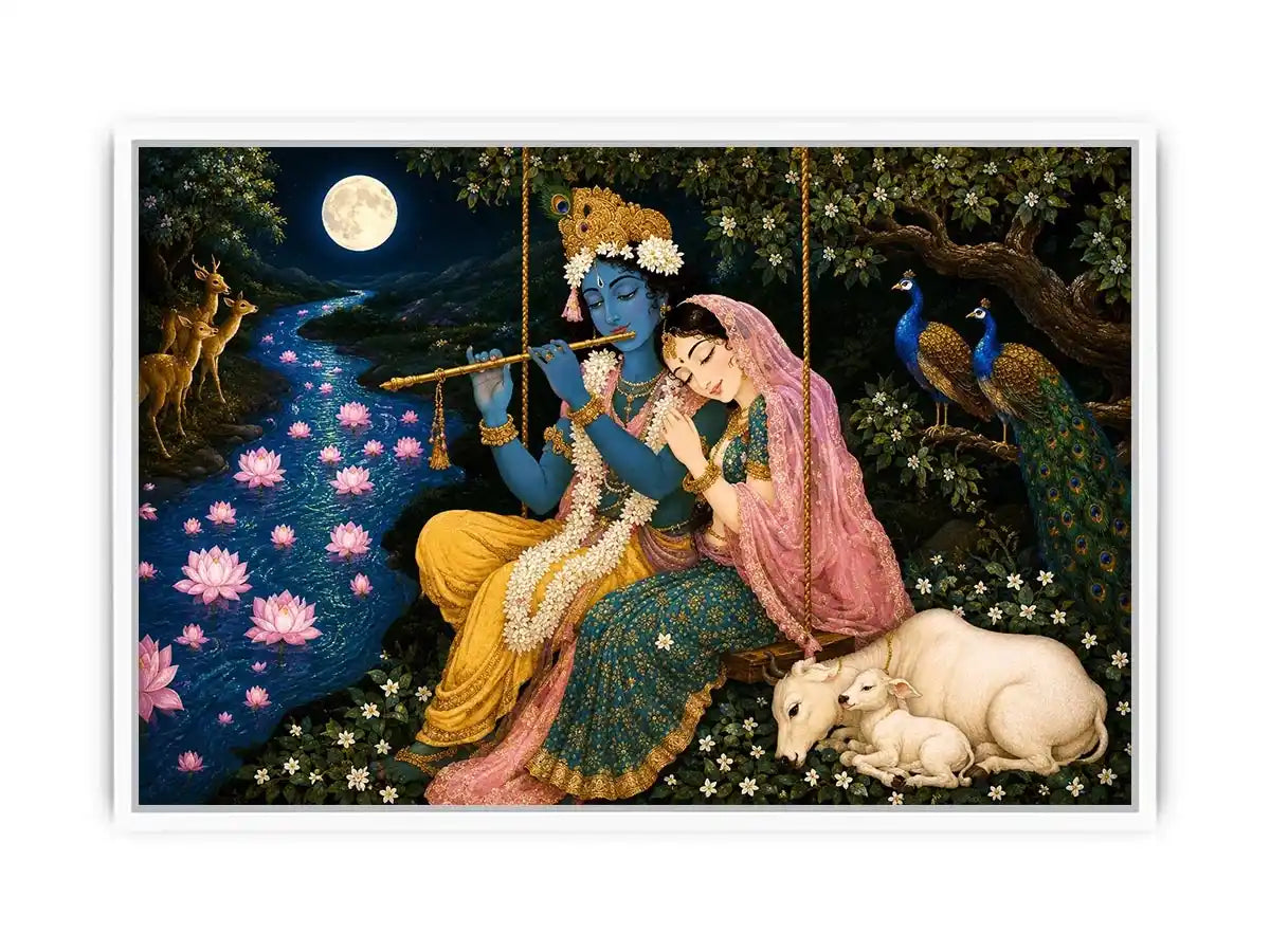   moonlit devotion canvas art