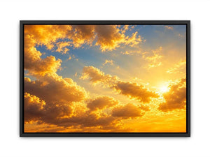   celestial clouds canvas art