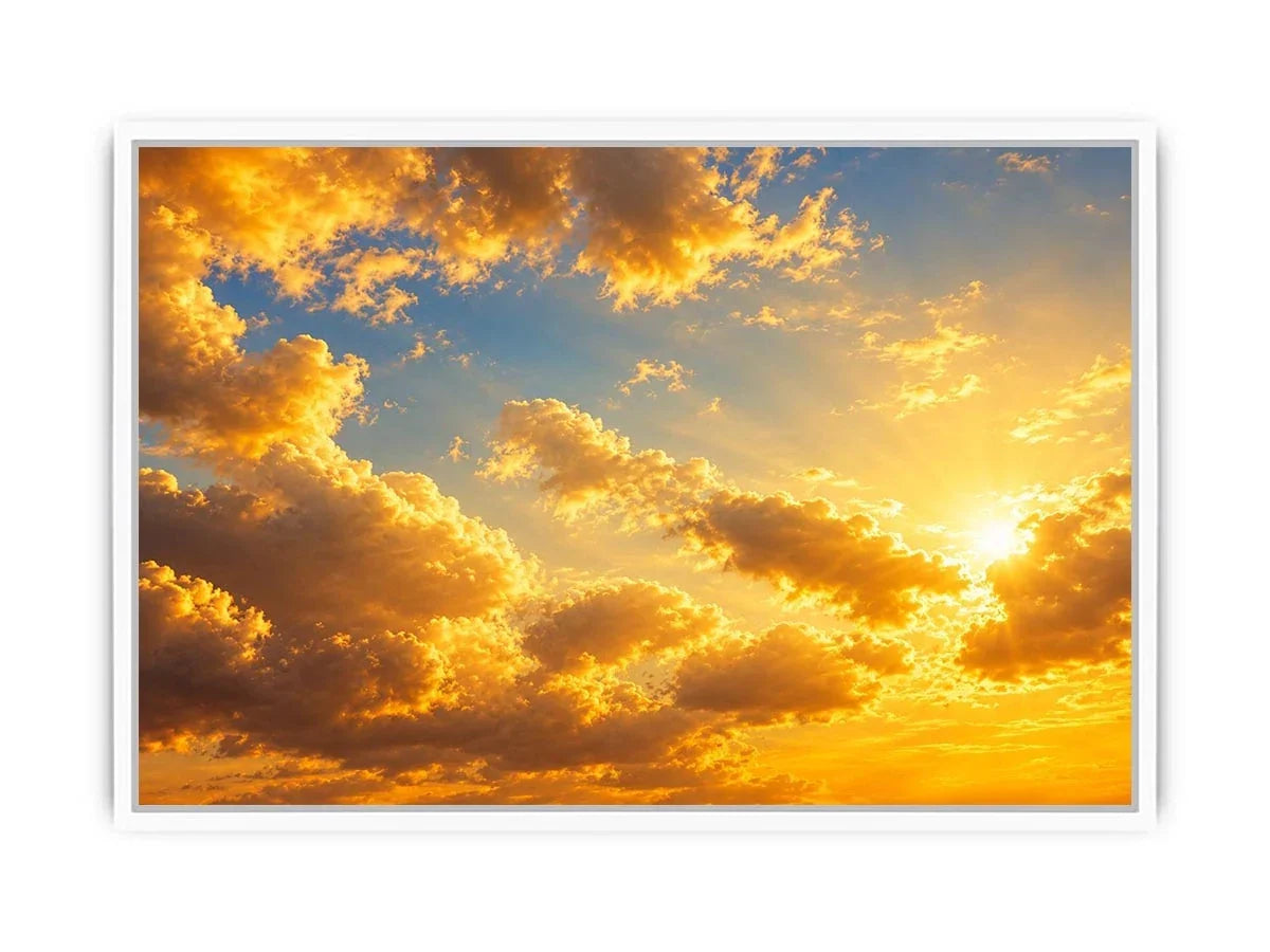   celestial clouds canvas art