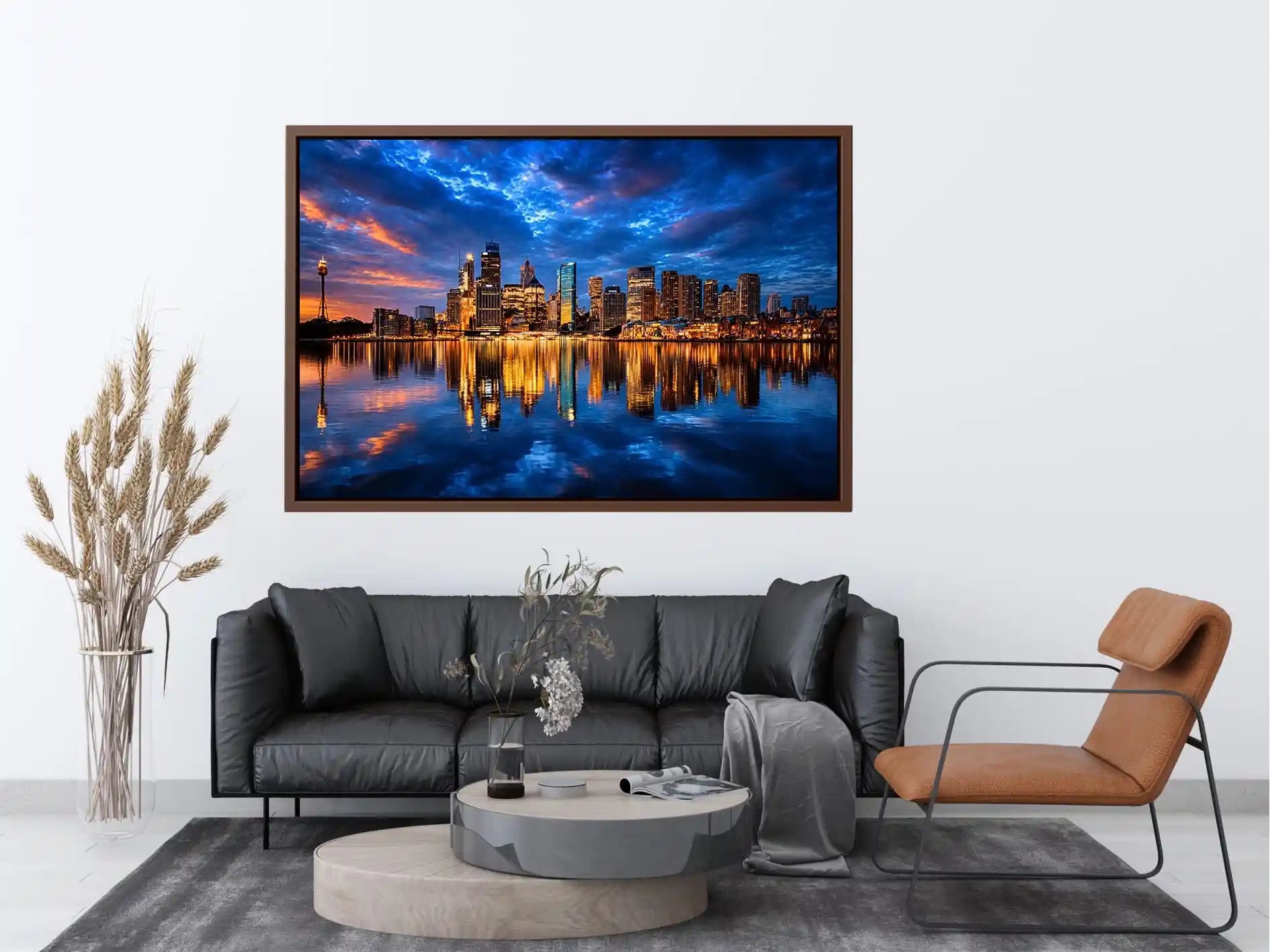   sydney skyline cityscape canvas print