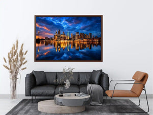   sydney skyline cityscape canvas print