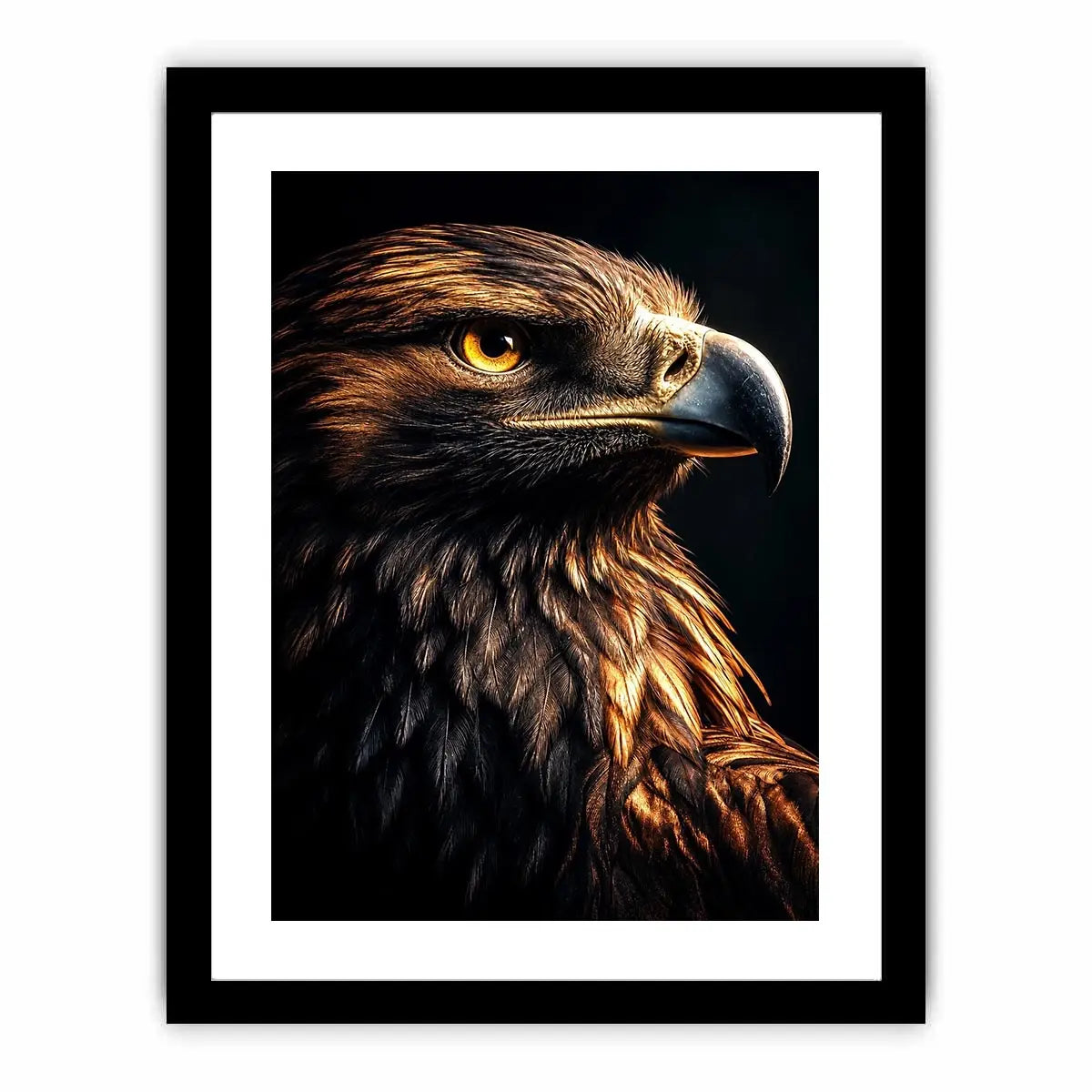   golden eagle canvas print office