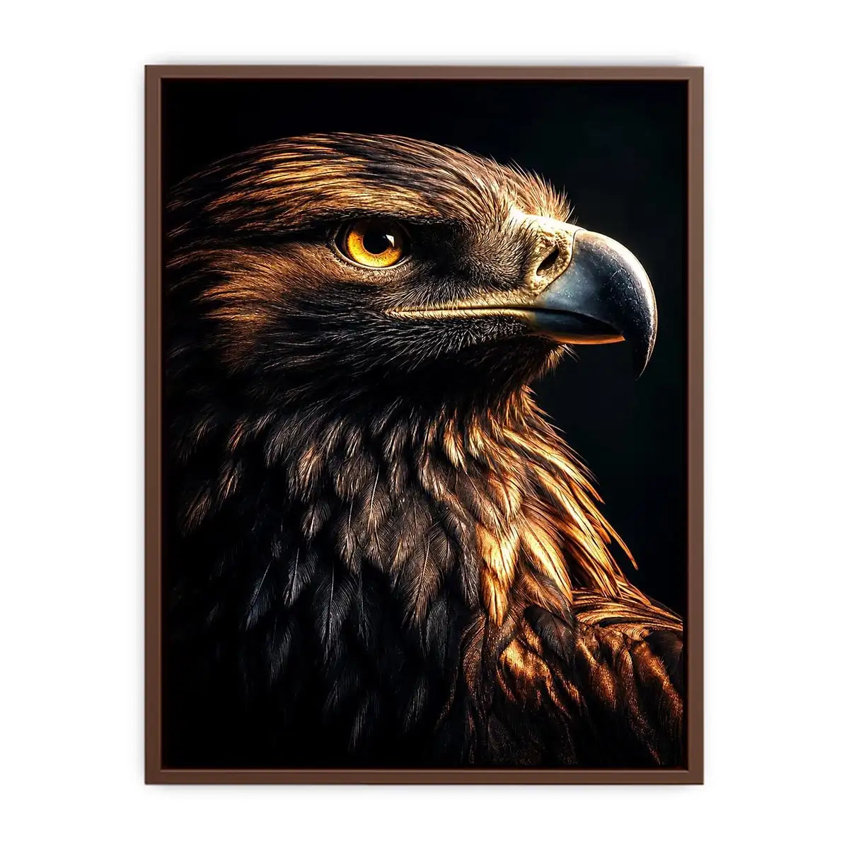   golden eagle canvas print office
