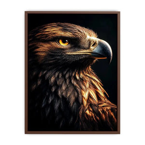   golden eagle canvas print office