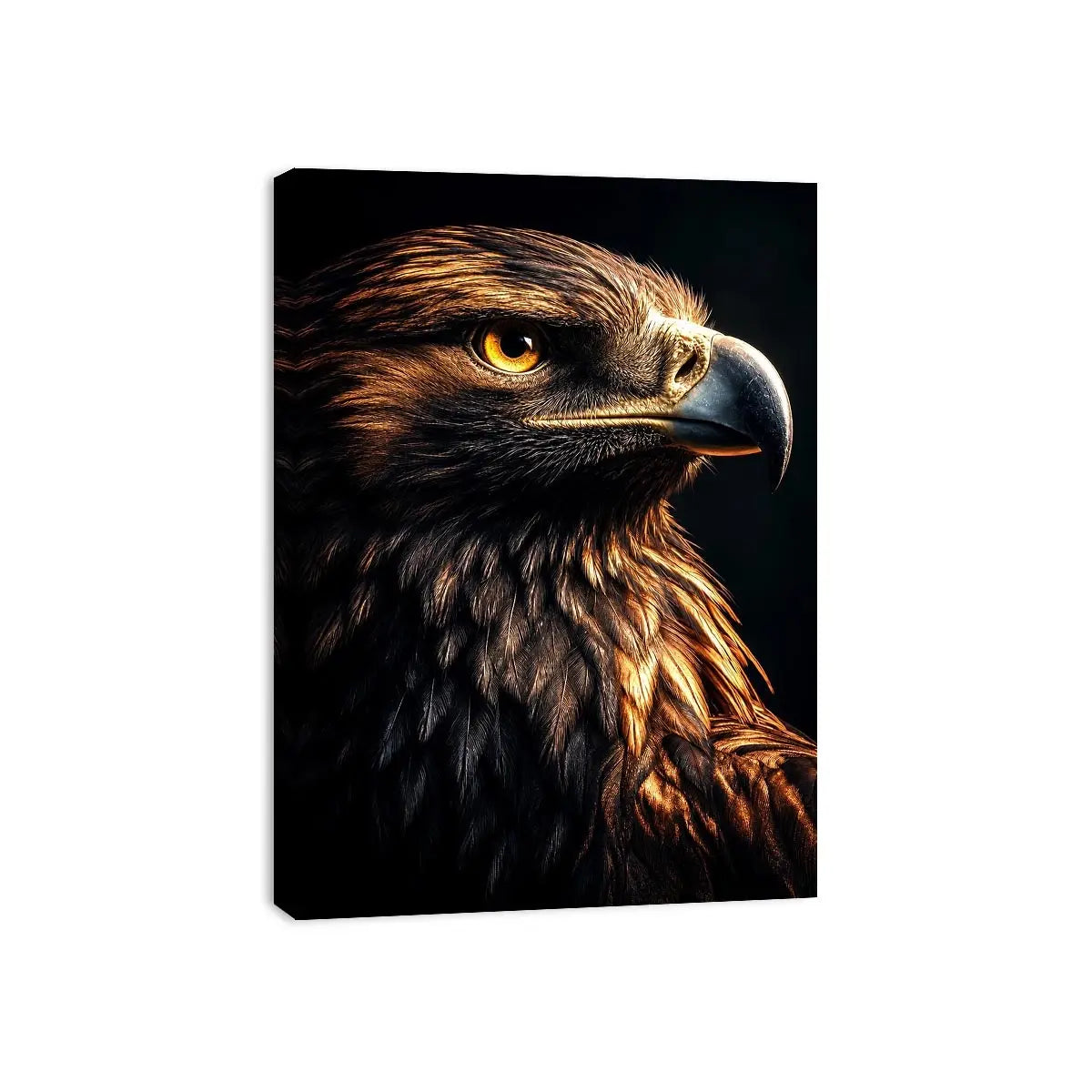   golden eagle canvas print office