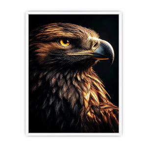   golden eagle canvas print office