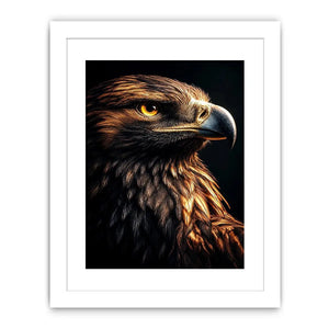   golden eagle canvas print office