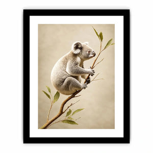   ivory koala canvas art nursery