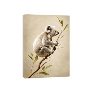   ivory koala canvas art nursery